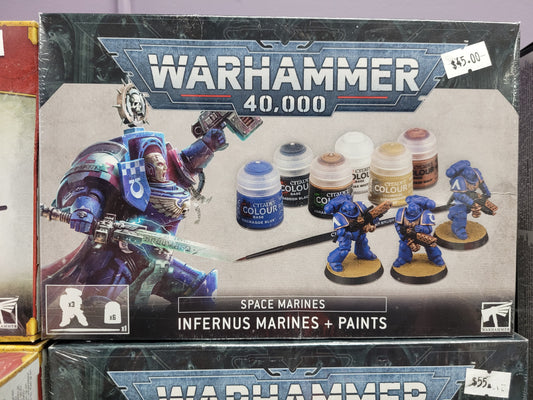 Warhammer 40k - Infernus Marines & Paints