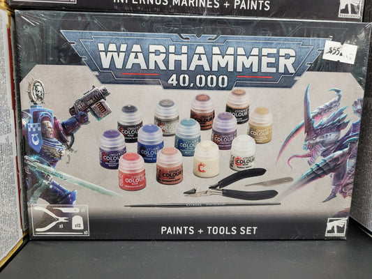 Warhammer 40k - Paint & Tools Set