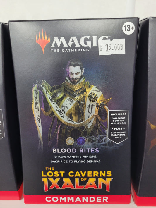 Magic The Gathering - Blood Rites Commander Deck (The Lost Caverns Of Ixalan)