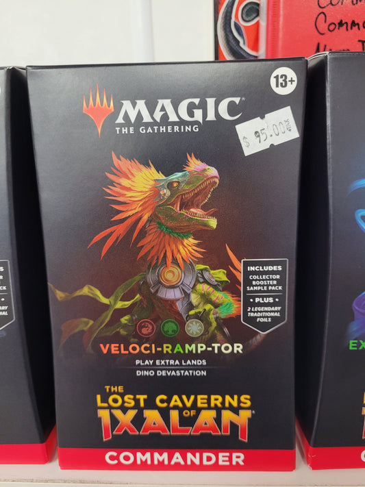 Magic The Gathering - Veloci-Ramp-Tor Commander Deck (The Lost Caverns of Ixalan)